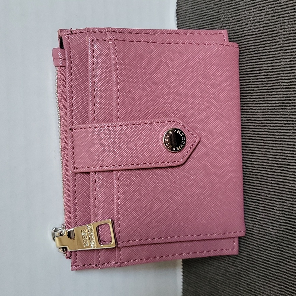 Steve Madden rose colored wallet